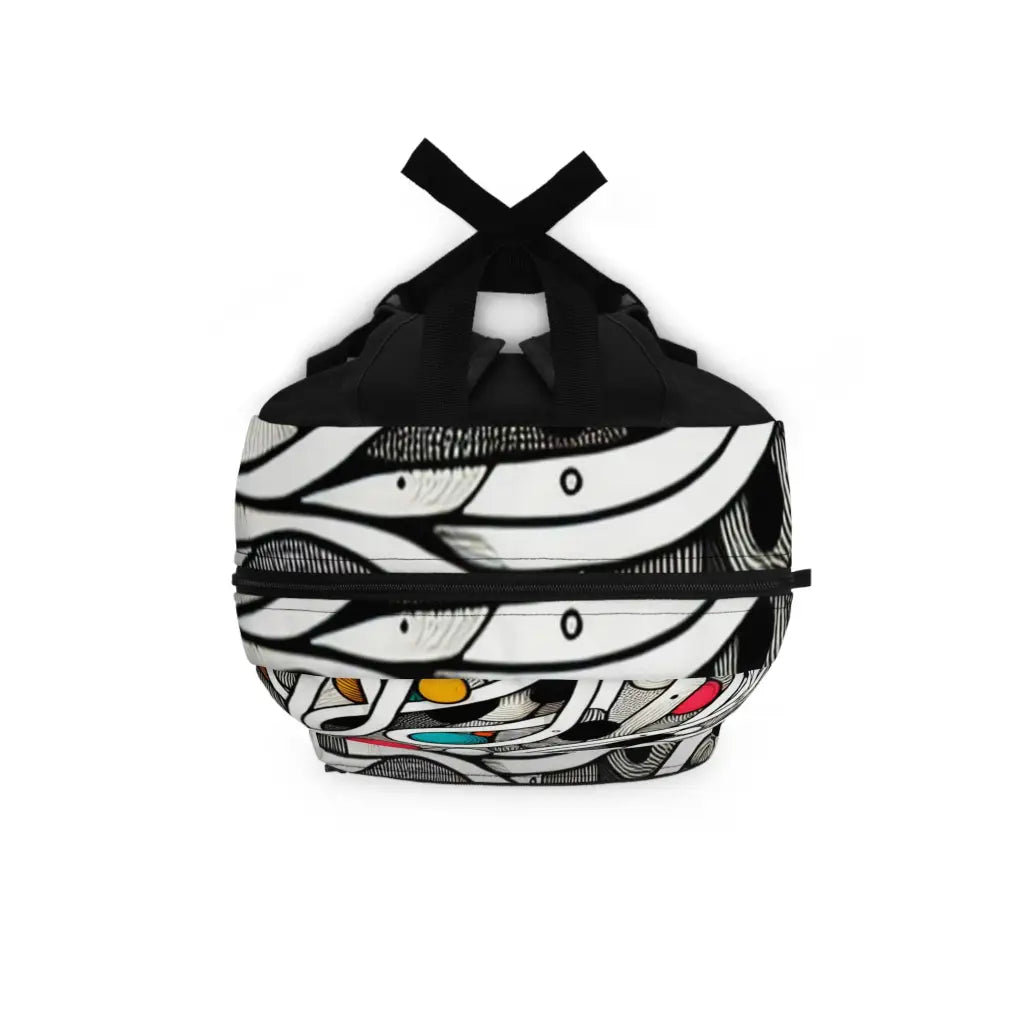 Flowing Patterns in Motion Backpack One size Bags