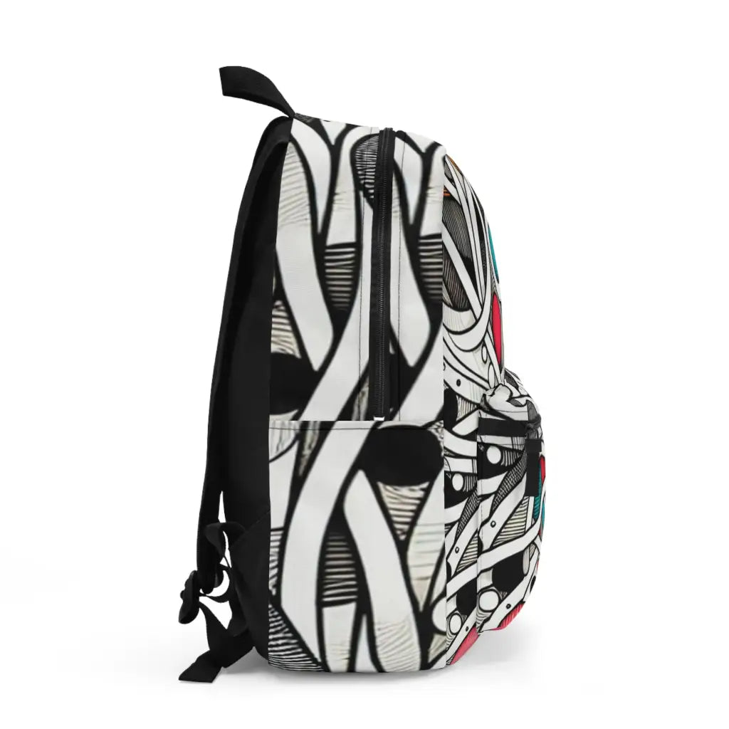 Flowing Patterns in Motion Backpack One size Bags