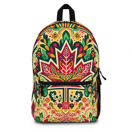 Foliar Patterns in Festive Hues Backpack One size Bags