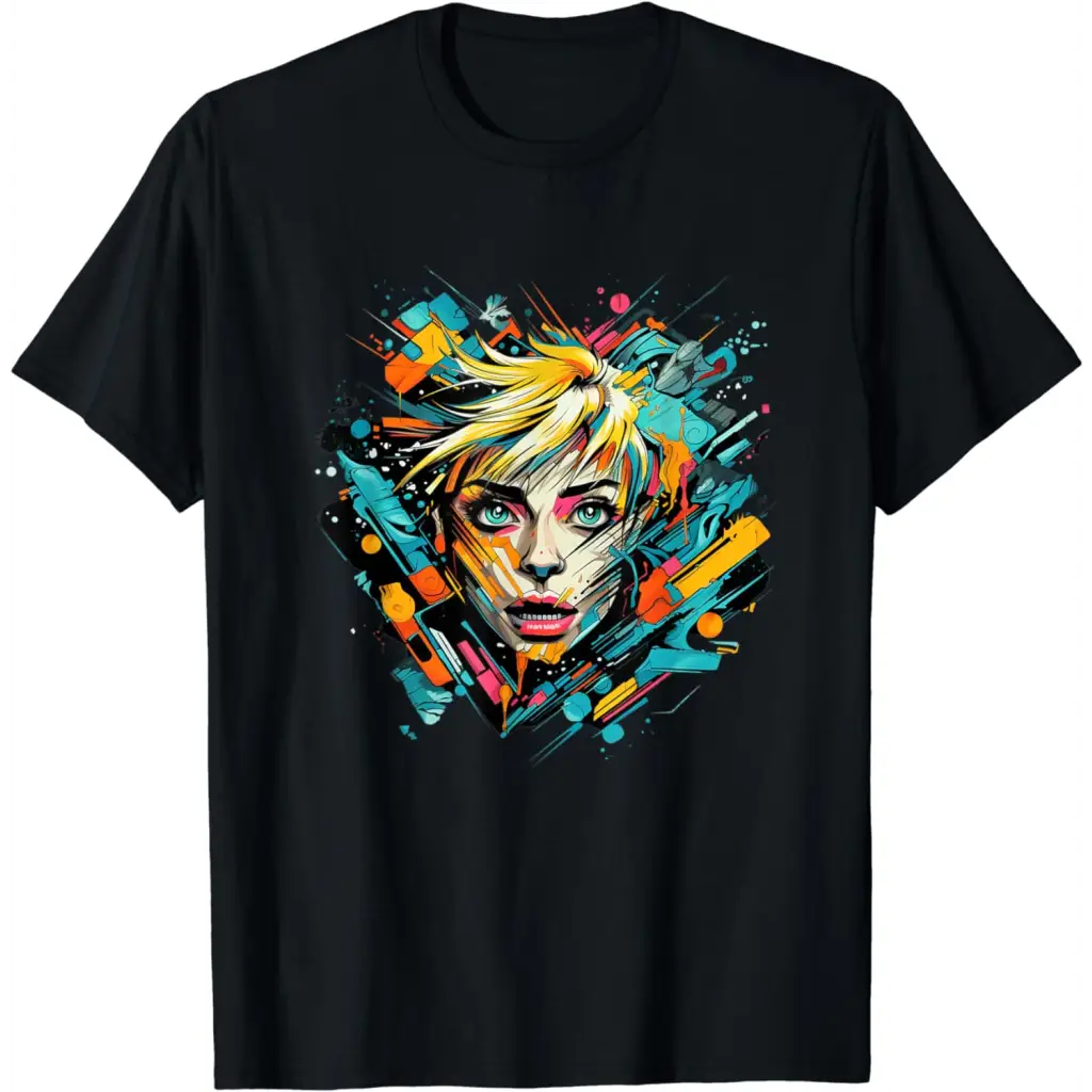 Fractured Reality: A Startling Revelation T-Shirt - Black