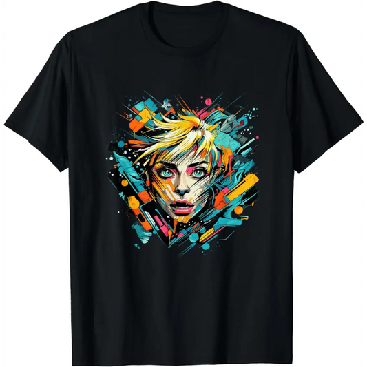 Fractured Reality: A Startling Revelation T-Shirt - Black