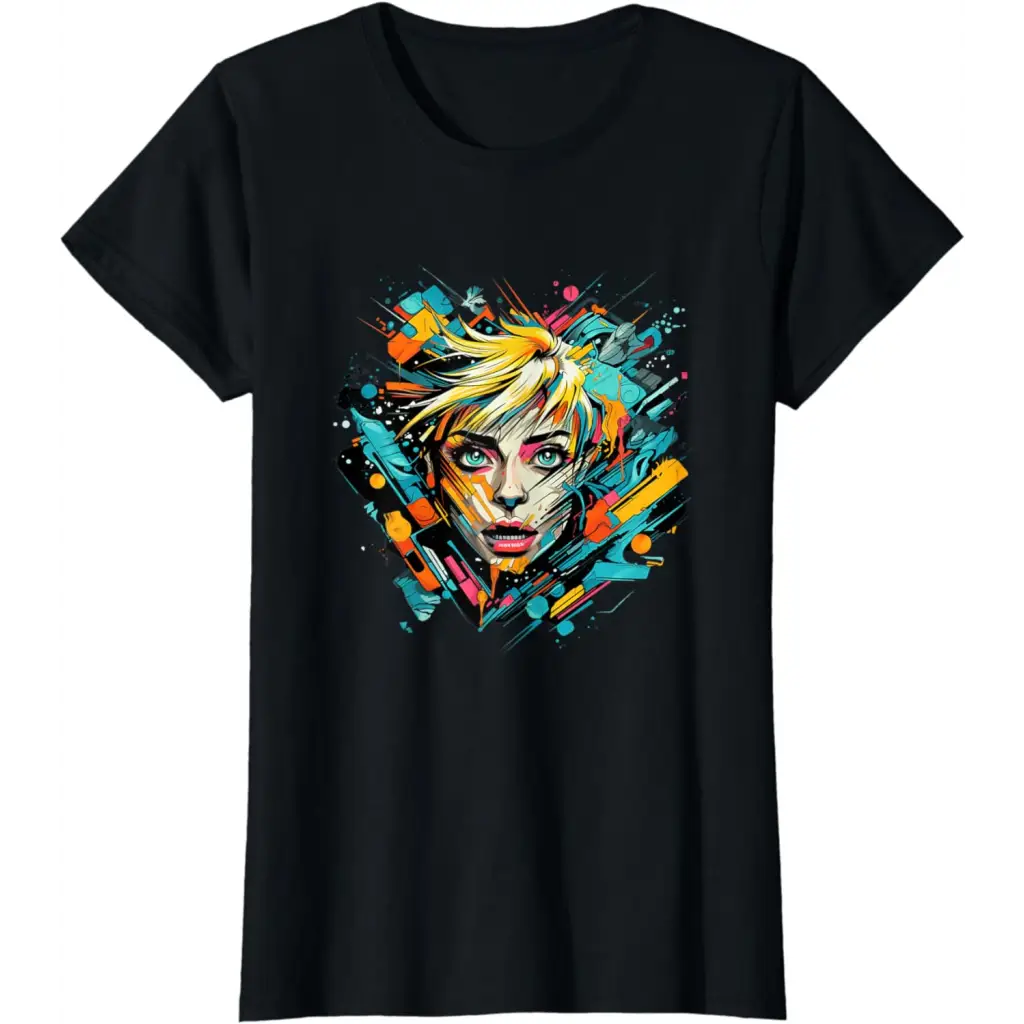 Fractured Reality: A Startling Revelation T-Shirt - Black