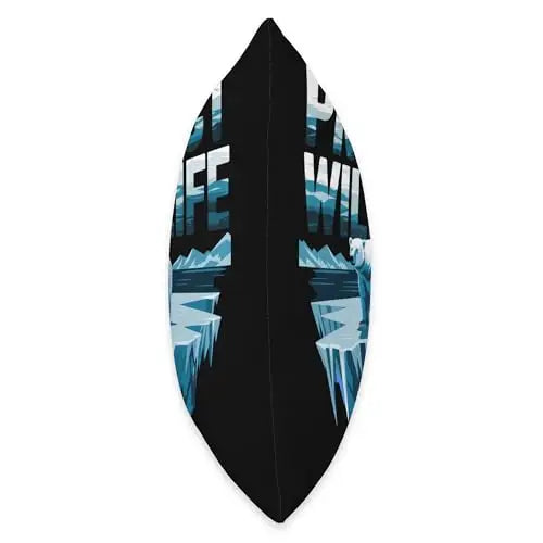 Fragile Refuge: The Plight of Polar Bears Throw Pillow Home