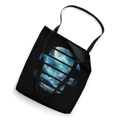 Frozen Tranquility: Winter’s Silent Realm Tote Bag