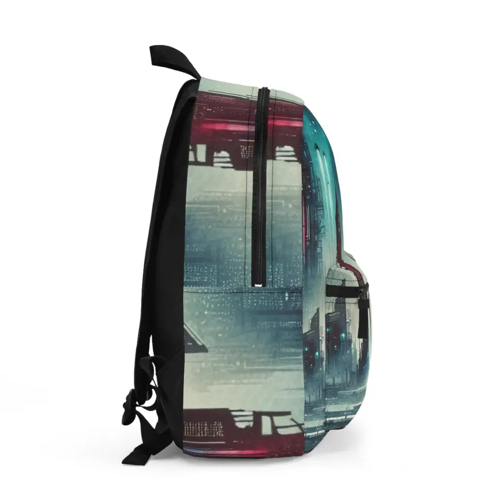Futuristic Dreams in Motion Backpack One size Bags