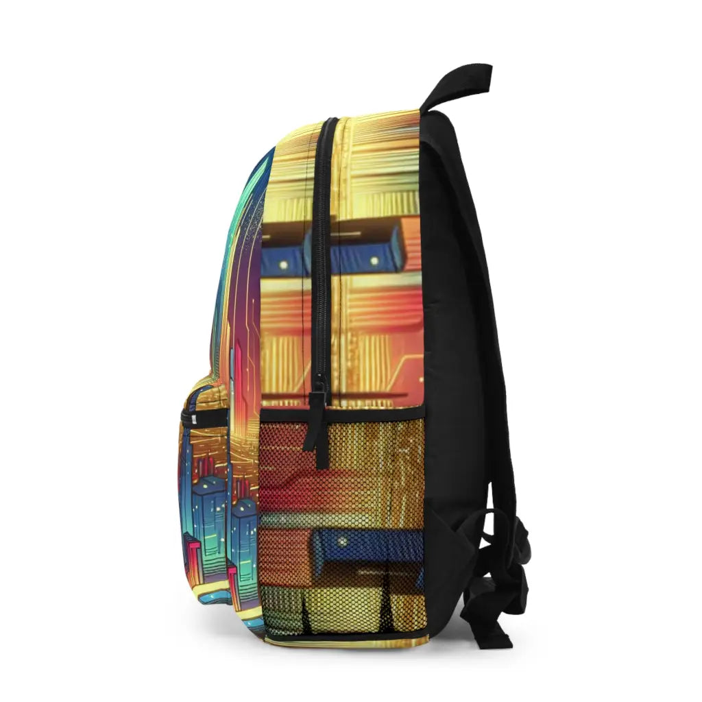 Futuristic Skyline Odyssey Backpack One size Bags