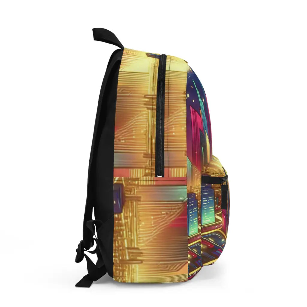 Futuristic Skyline Odyssey Backpack One size Bags