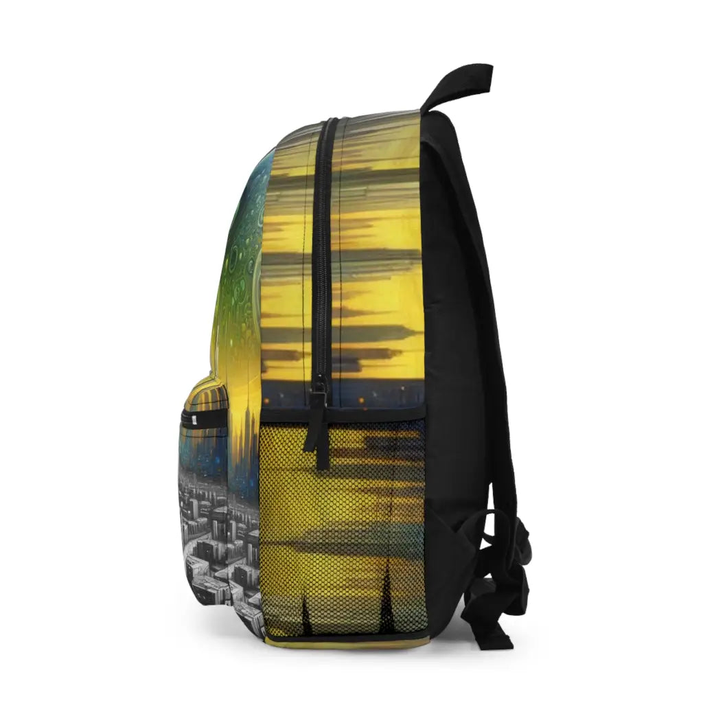 Futuristic Skyline Odyssey Backpack One size Bags