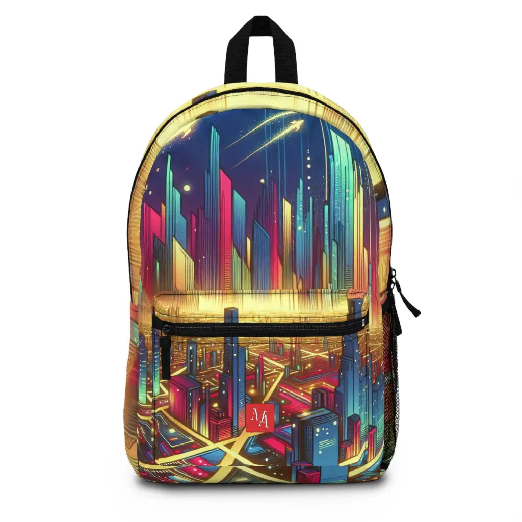 Futuristic Skyline Odyssey Backpack One size Bags