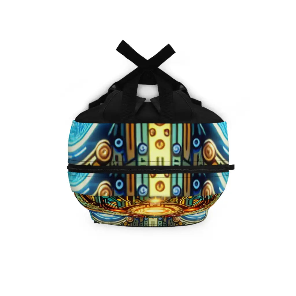 Galactic Circuitry Visage Backpack One size Bags