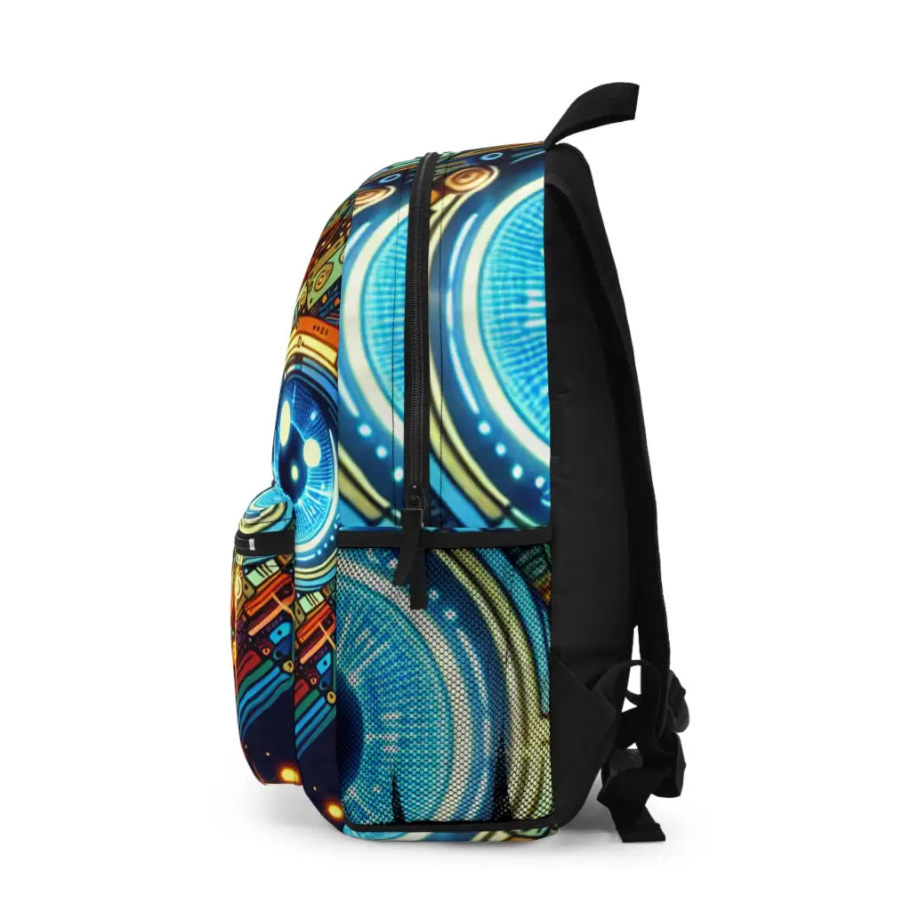Galactic Circuitry Visage Backpack One size Bags