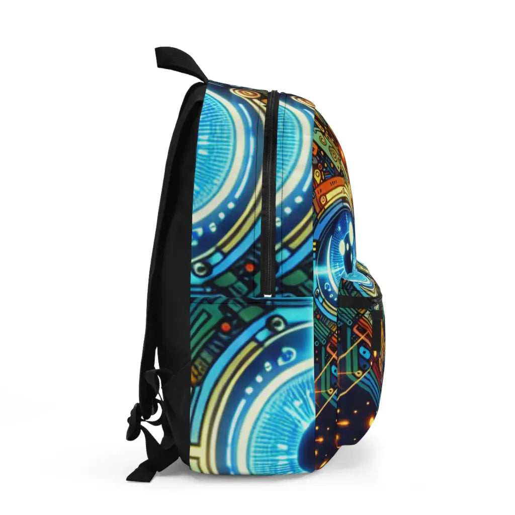 Galactic Circuitry Visage Backpack One size Bags