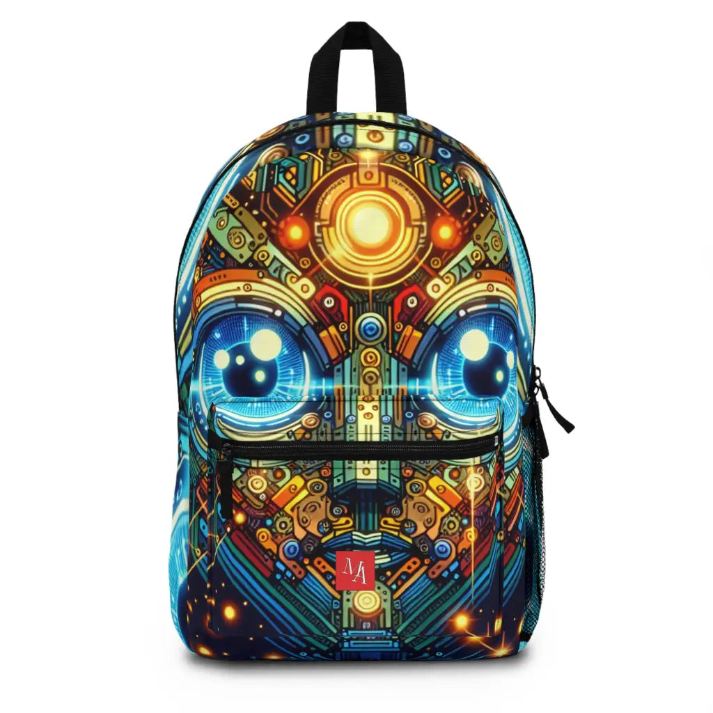 Galactic Circuitry Visage Backpack One size Bags