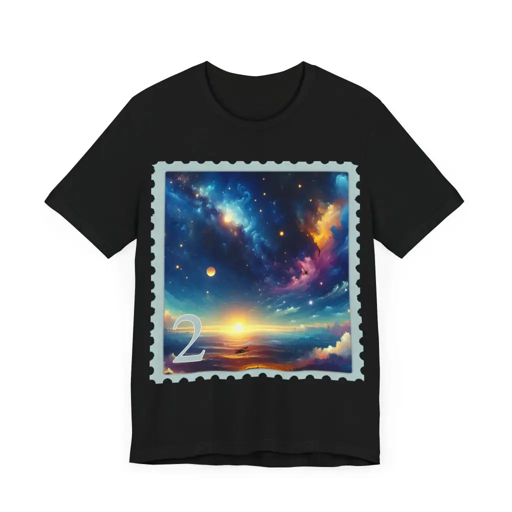 Galactic Horizons Jersey Short Sleeve Tee T Shirt
