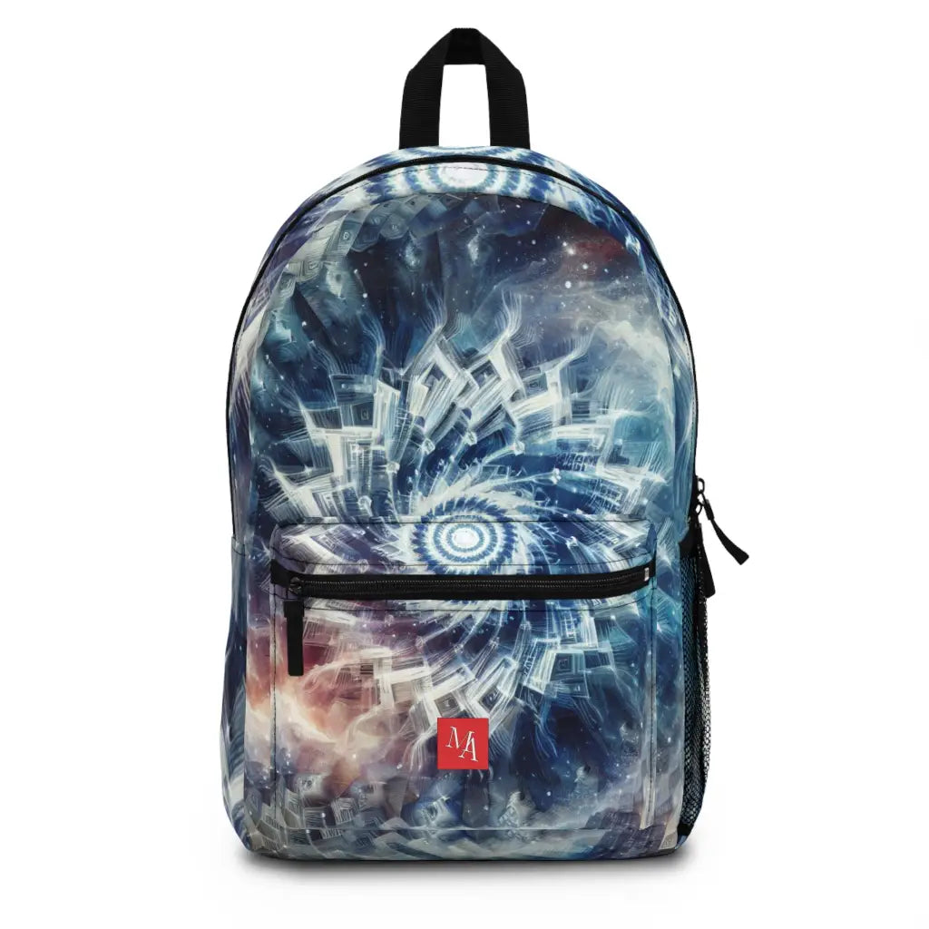 Galactic Spiral in Motion Backpack One size Bags