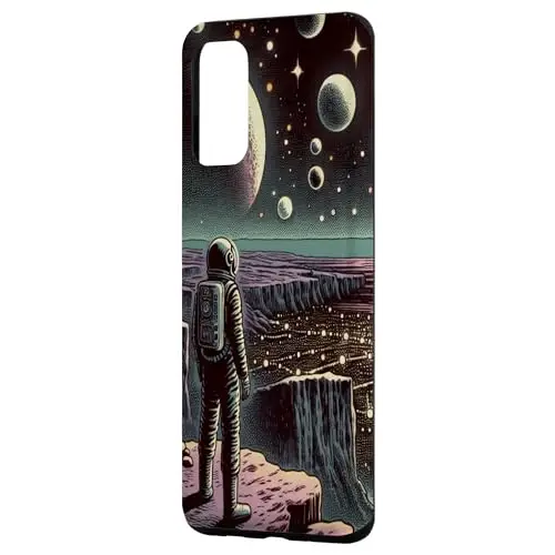 Galactic View: Astronaut and Celestial Expanse Case (iPhone