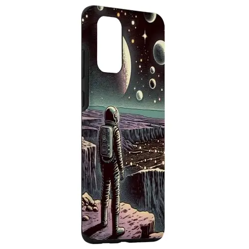 Galactic View: Astronaut and Celestial Expanse Case (iPhone