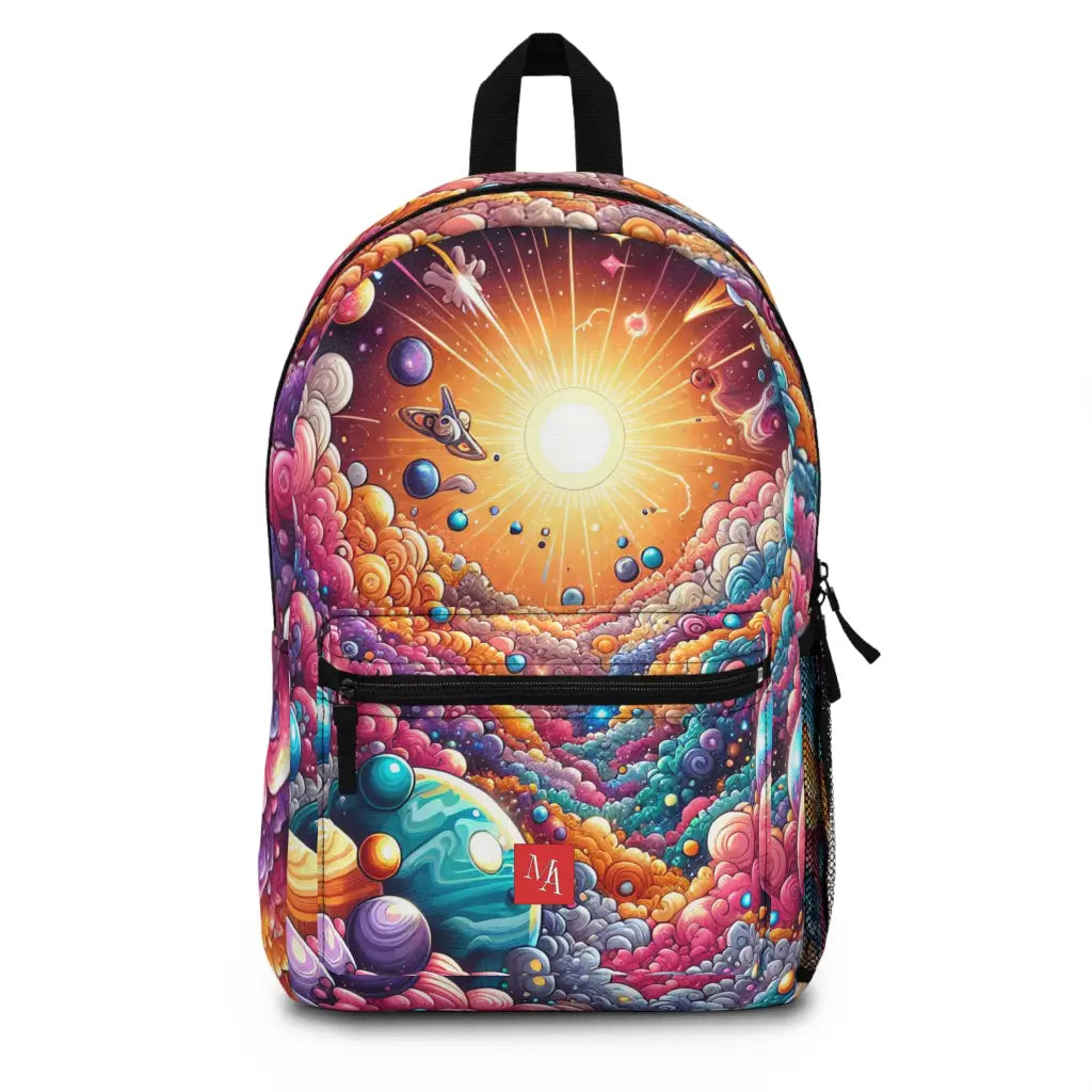 Galaxies Embrace Backpack One size Bags