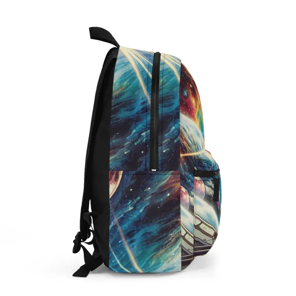 Galaxy Portal View from Spacecraft Backpack One size Bags