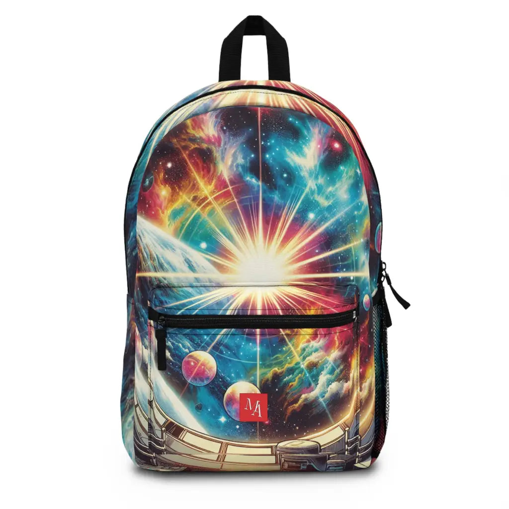 Galaxy Portal View from Spacecraft Backpack One size Bags