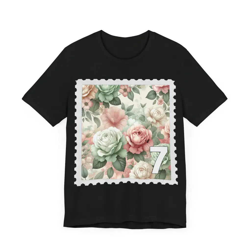 Garden of Petals Jersey Short Sleeve Tee T Shirt