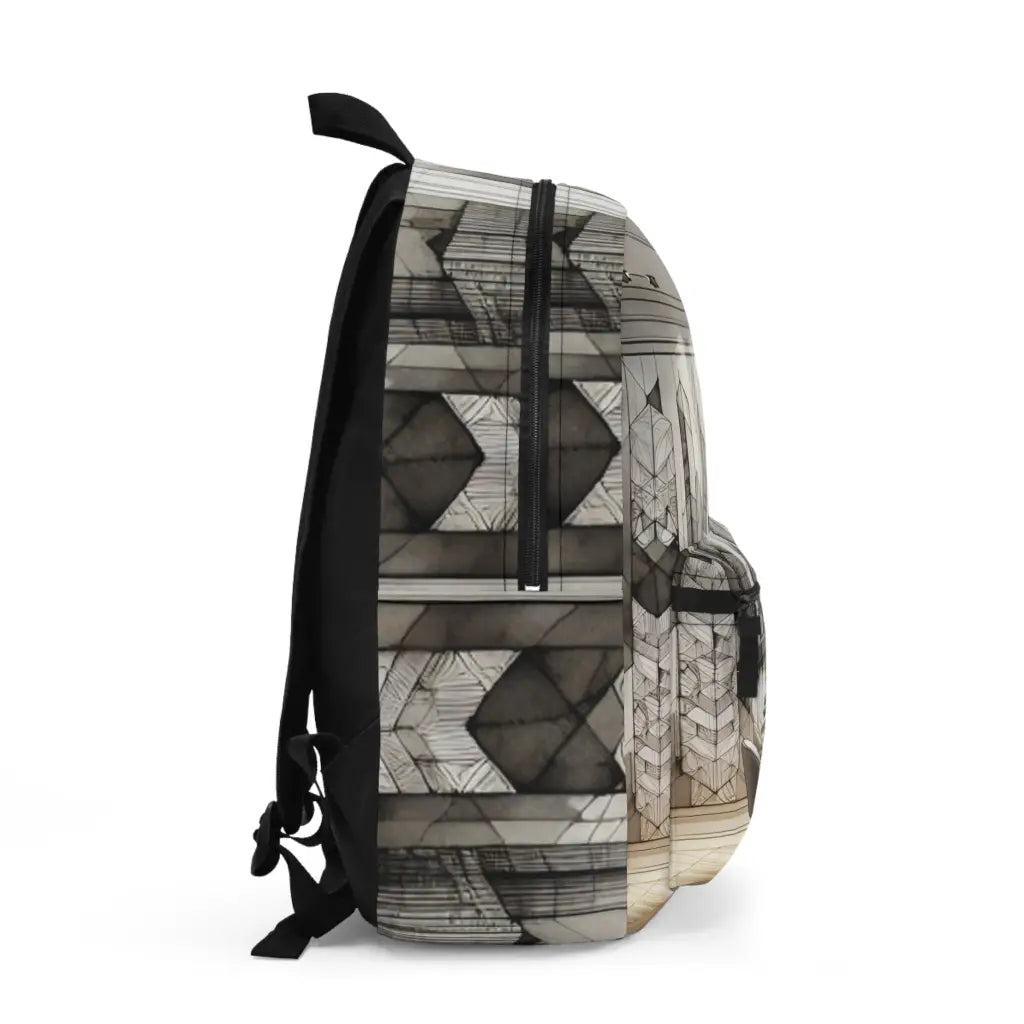 Geometric Dining Harmony Backpack One size Bags