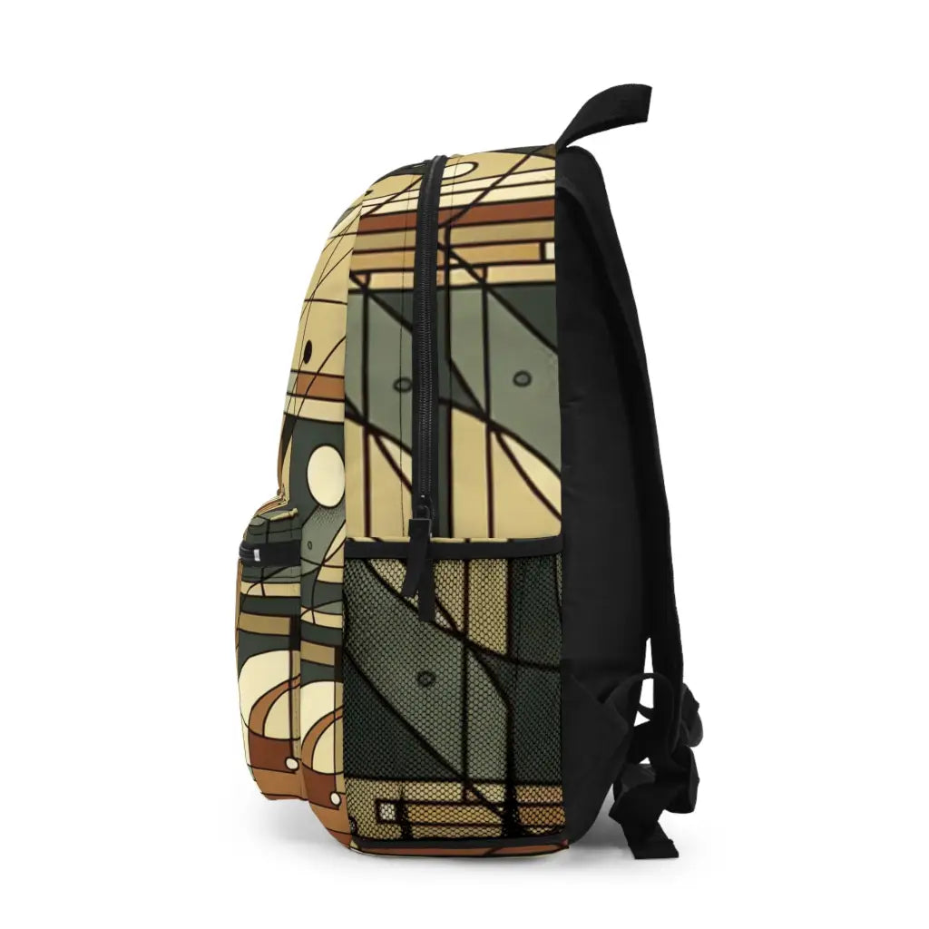 Geometric Harmony Backpack One size Bags