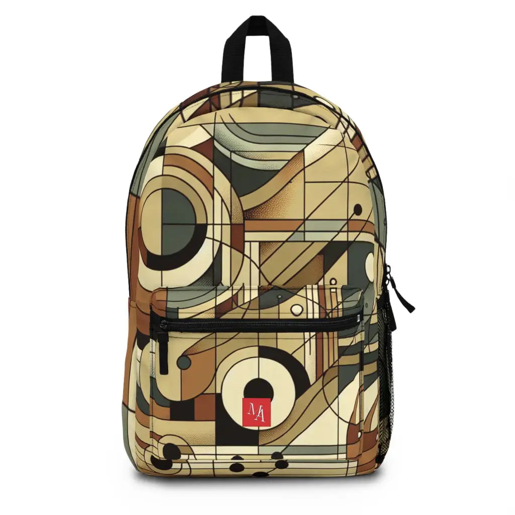 Geometric Harmony Backpack One size Bags