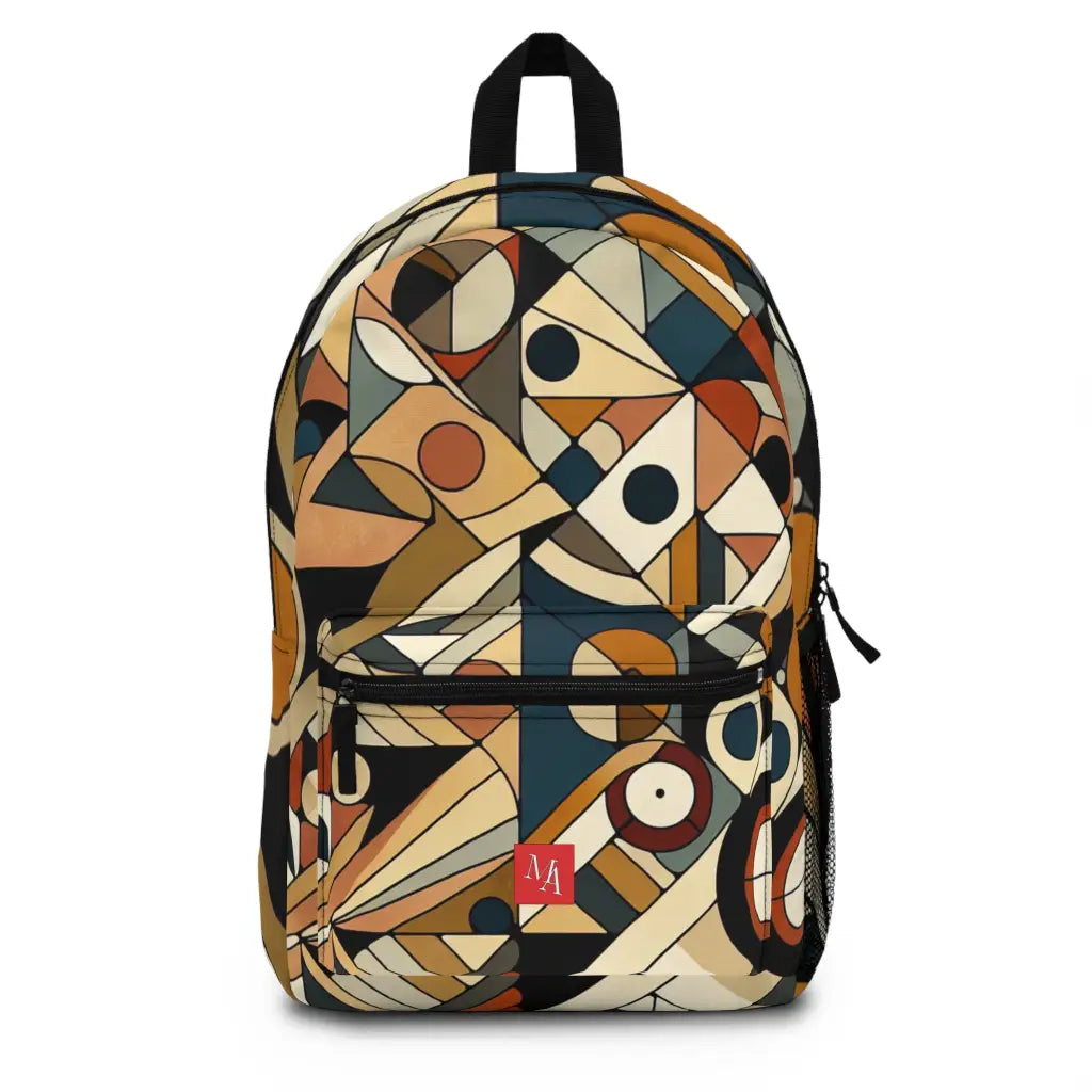 Geometric Harmony Backpack One size Bags