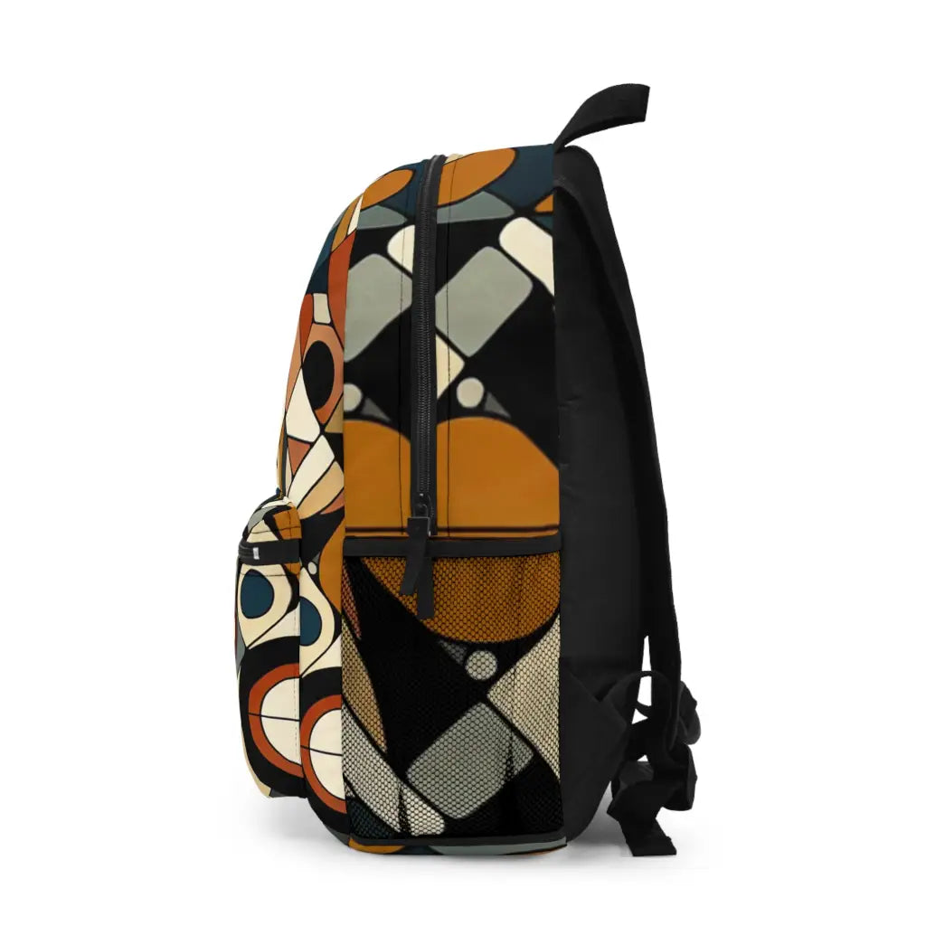 Geometric Harmony Backpack One size Bags