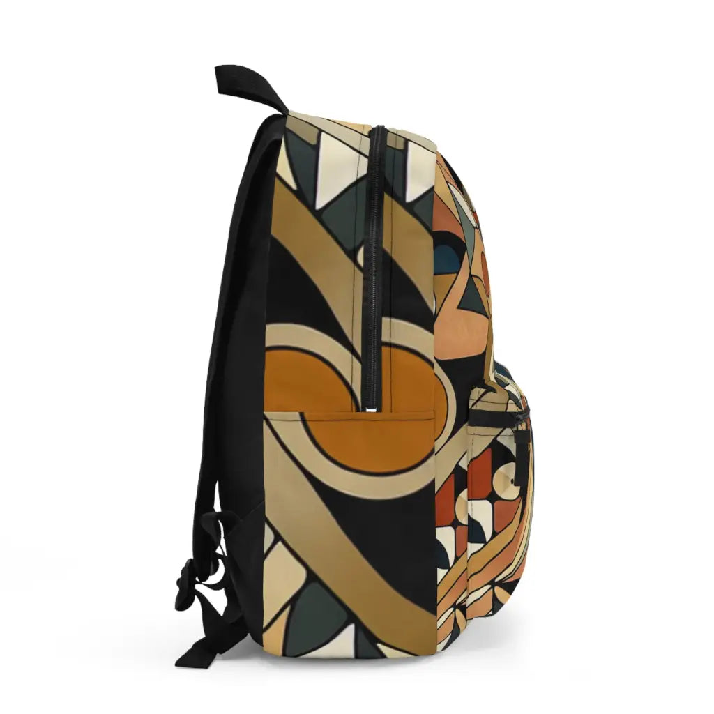 Geometric Harmony Backpack One size Bags