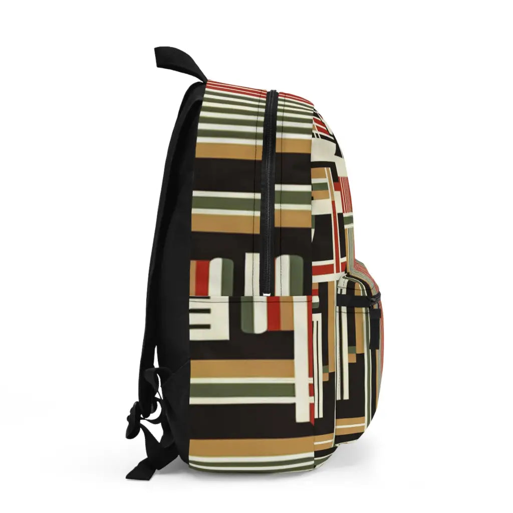 Geometric Harmony Unveiled Backpack One size Bags