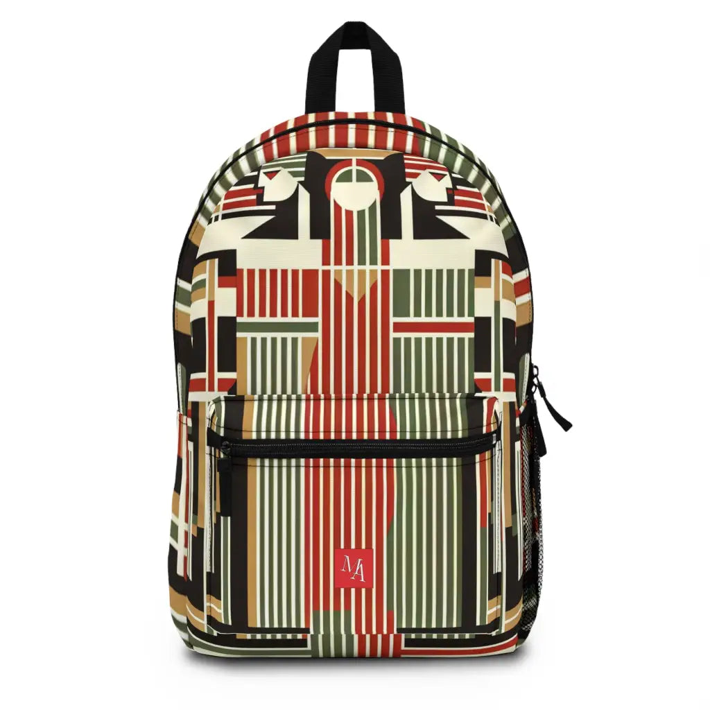 Geometric Harmony Unveiled Backpack One size Bags