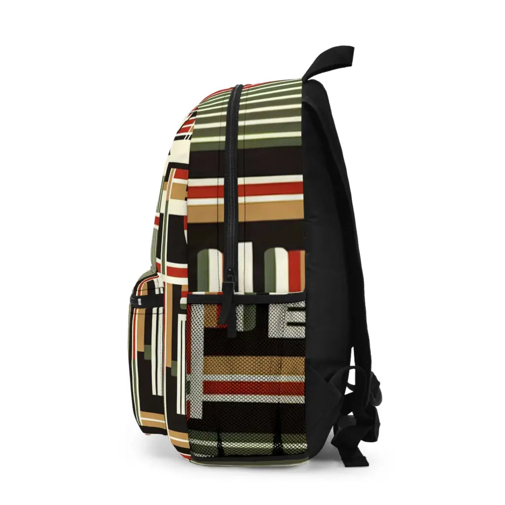 Geometric Harmony Unveiled Backpack One size Bags