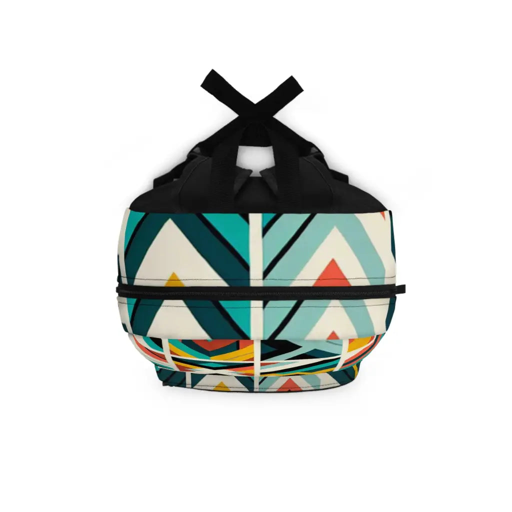 Geometric Hues Collage - Backpack - One size - Bags