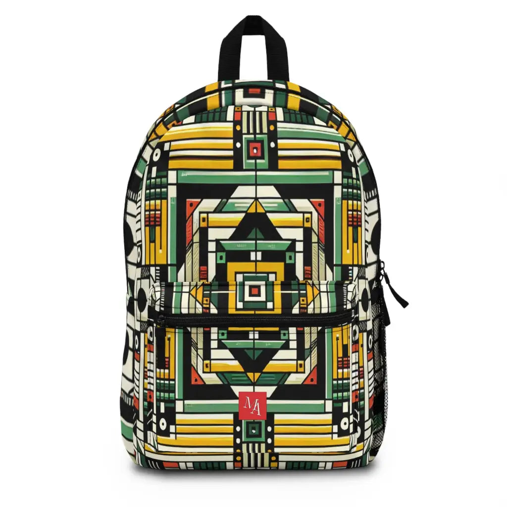 Geometric Kaleidoscope Backpack One size Bags