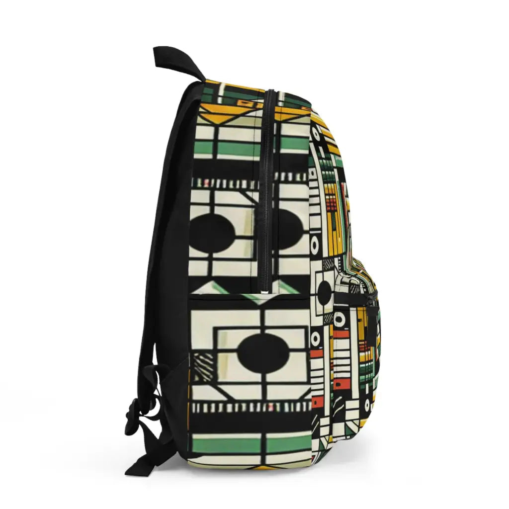 Geometric Kaleidoscope Backpack One size Bags