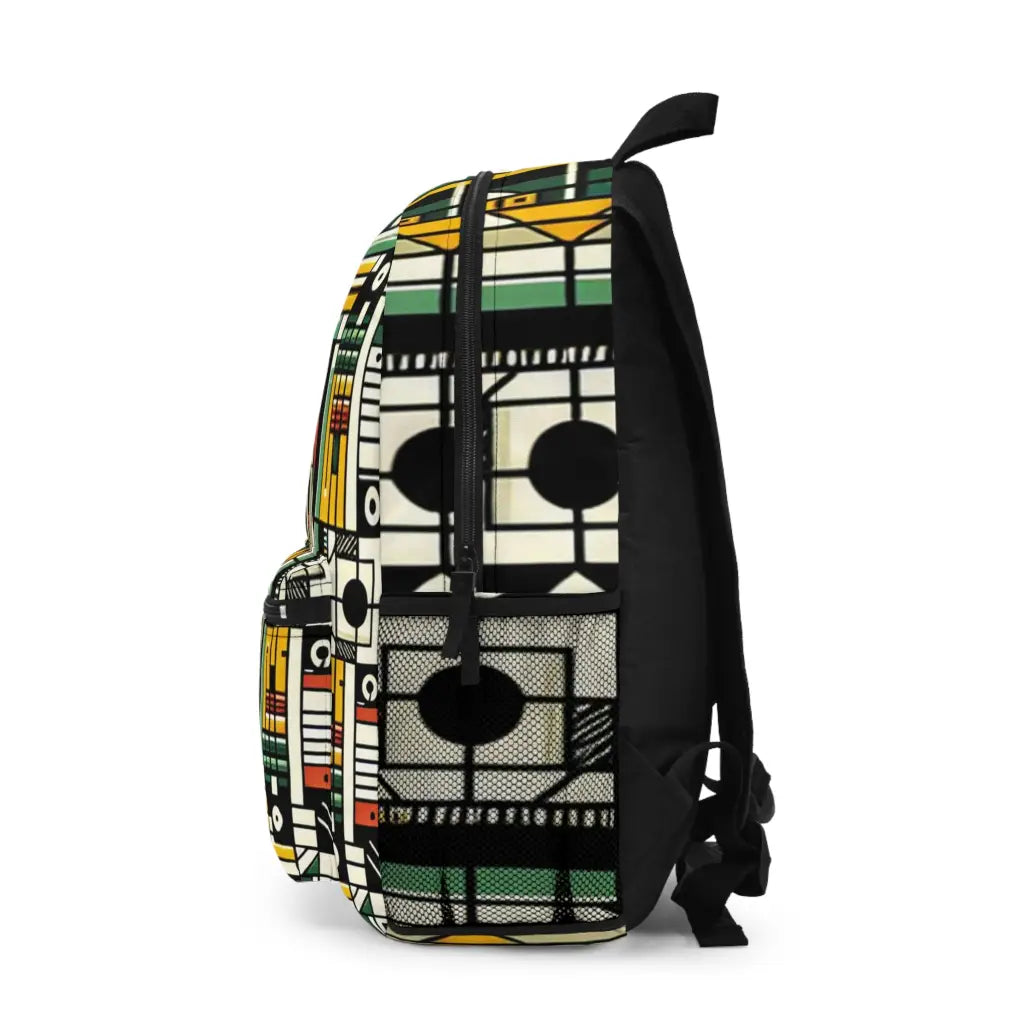 Geometric Kaleidoscope Backpack One size Bags