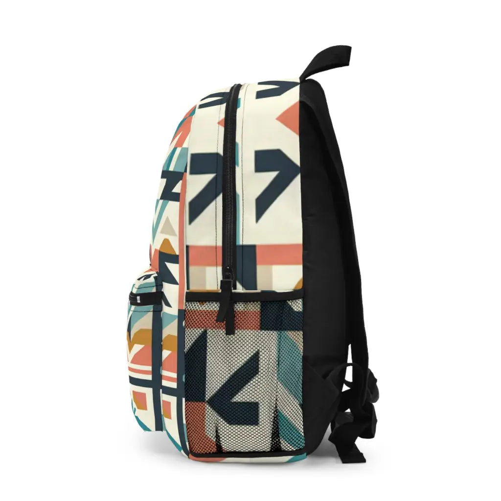 Geometric Mosaic Array - Backpack - One size - Bags