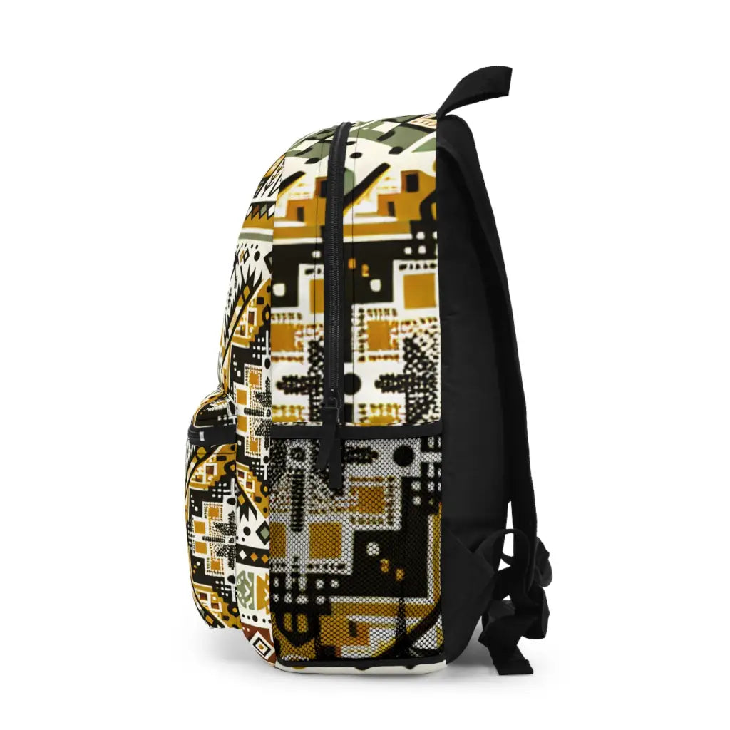 Geometric Mosaic Array - Backpack - One size - Bags