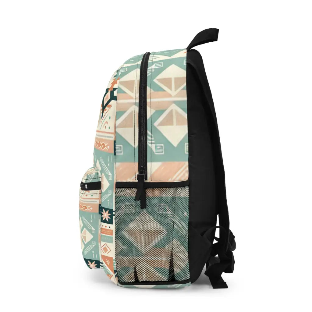 Geometric Mosaic Patchwork - Backpack - One size - Bags