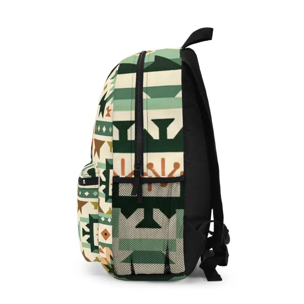 Geometric Mosaic Patterns - Backpack - One size - Bags