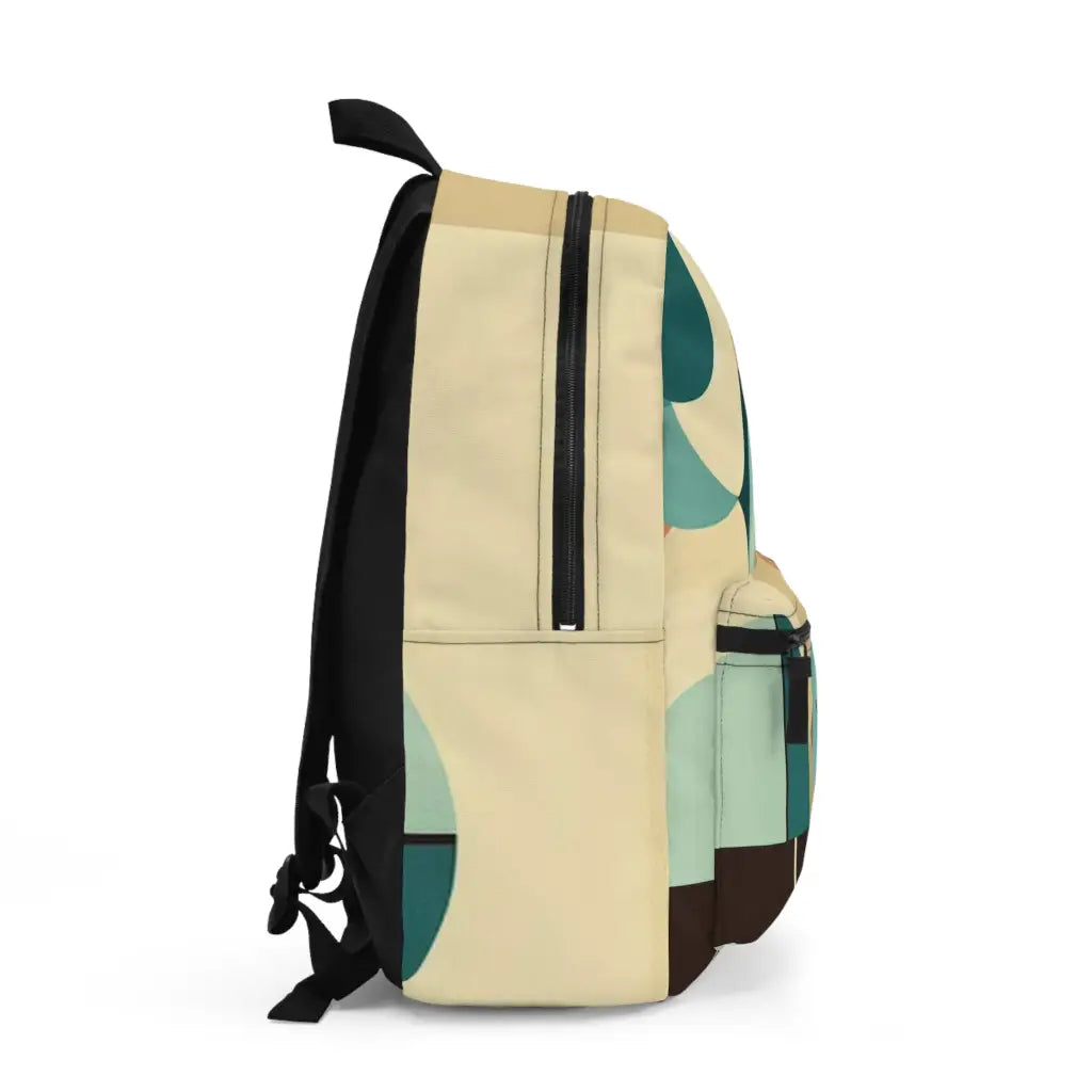 Geometric Nature Collage - Backpack - One size - Bags