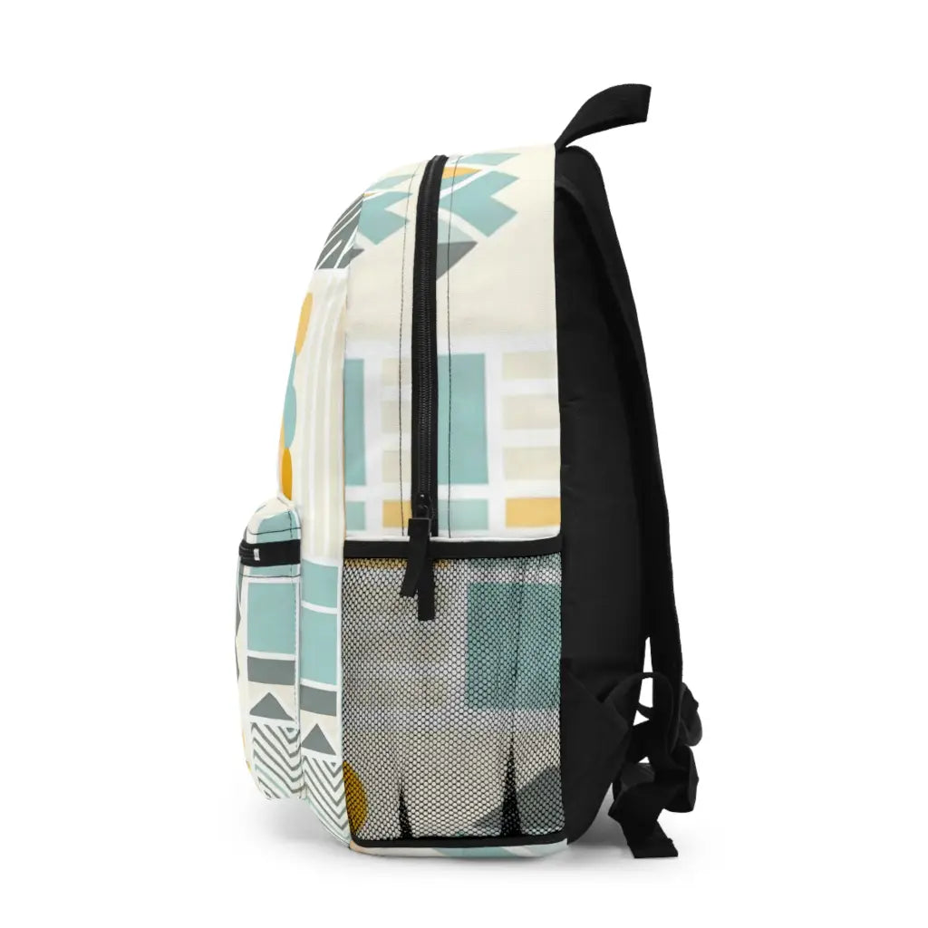 Geometric Pastel Mosaic - Backpack - One size - Bags