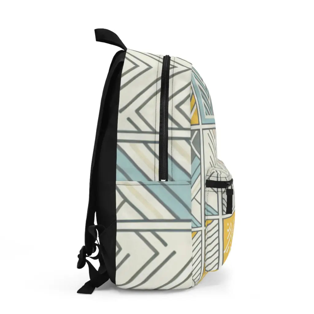 Geometric Pastel Mosaic - Backpack - One size - Bags