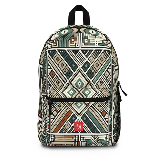 Geometric Patterns in Artistry Backpack One size Bags