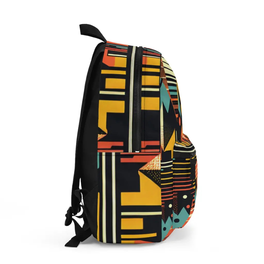 Geometric Peaks in Motion Backpack One size Bags