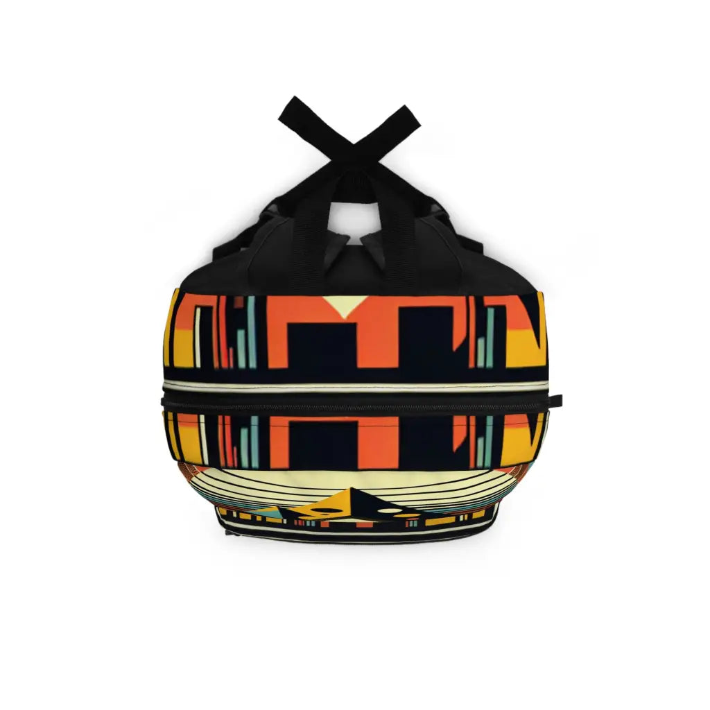 Geometric Peaks in Motion Backpack One size Bags