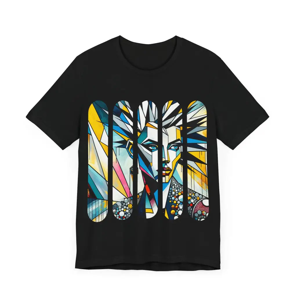 Geometric Persona - Jersey Short Sleeve Tee - T-Shirt