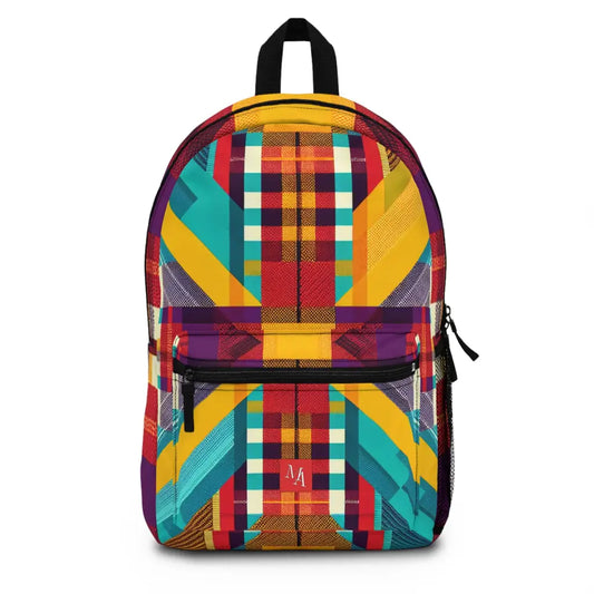 Geometric Spectrum Fusion Backpack One size Bags